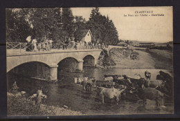 Clairvaux - Le Pont Sur L'Aube - Outr'Aube - Troupeau - Animee - Hopital Militaire Temporaire -  Franchise 1915 - Other & Unclassified