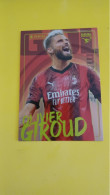 Olivier Giroud Calciatori 2023/24  Card N 7 Panini Goal Machines - Italian Edition