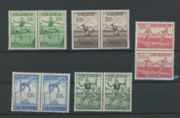 827/831    **  Sports Heyzel 1950  Postfris.  Cote 90 € X 4 - Unused Stamps