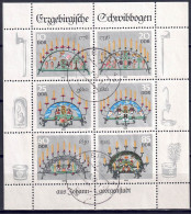 DDR 1986 - Erzgebirgische Schwibbogen, Nr. 3057 - 3082 Im Klb., Gestempelt / Used - Gebraucht