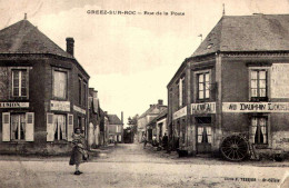 [72] Sarthe >    GREEZ  SUR ROC   / RUE DE LA  POSTE  /// 128 ///  BELLE  CARTE - Autres & Non Classés