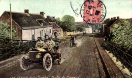 [72] Sarthe >     SORTIE  DE  CONNERRE  /  VOITURE   DANS  ETAT   /// 128 ///  BELLE  CARTE - Autres & Non Classés