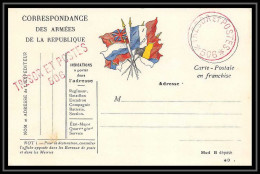 42293 Carte Postale En Franchise Secteur 506 En Rouge Sans Millesime Guerre 1914/1918 War Postcard  - Oorlog 1914-18