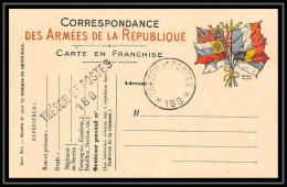 42265 Carte Postale En Franchise Secteur 190 En Noir Sans Millesime Guerre 1914/1918 War Postcard  - Guerra Del 1914-18