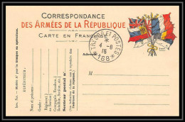 42270 Carte Postale En Franchise Secteur 168 En Noir 1915 Guerre 1914/1918 War Postcard  - Oorlog 1914-18