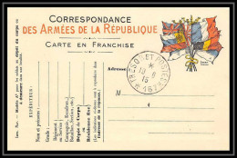 42269 Carte Postale En Franchise Secteur 167 En Noir 1915 Guerre 1914/1918 War Postcard  - Oorlog 1914-18