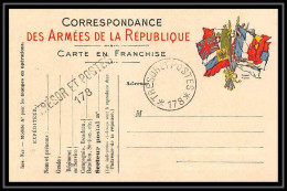 42254 Carte Postale En Franchise Secteur 178 Sans Millesime Guerre 1914/1918 War Postcard  - Guerre De 1914-18