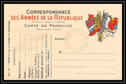 42256 Carte Postale En Franchise Secteur 178 En Rouge Sans Millesime Guerre 1914/1918 War Postcard  - WW I