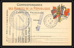 42232 Carte Postale En Franchise Corps Expeditionnaire D'orient Depot Intermediaire Secteur 506 1916 Guerre 1914/1918 - Guerre De 1914-18