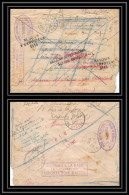 42222/ Lettre Cover Aviation Militaire Base Aeronautique De L'afrique Du Nord D'alger Partie En 1919 Arrivee En 1921 !! - Guerre De 1914-18