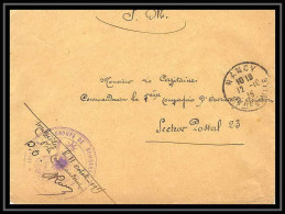 42190/ Lettre Cover Aviation Militaire Nancy 1er Groupe De Bombardement 1915 Guerre 1914/1918 War  - Guerra Del 1914-18