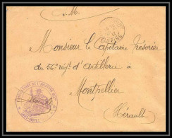 42151/ Lettre Cover Fabrications De L'Aviation Militaire Sous Inspection N°4 1917 Guerre 1914/1918 War  - Guerre De 1914-18