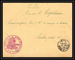 42132/ Lettre Cover Aviation Militaire Parc Aeronautique N°6 Toul 1915 Pour Le Secteur 23 Guerre 1914/1918 War  - WW I