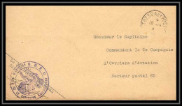 42105/ Lettre Cover Aviation Militaire Parc D'aviation GB2 Secteur Postal 23 1915 Guerre 1914/1918 War  - WW I