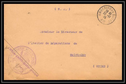 42095/ Lettre Cover Aviation Militaire Ecole D'aviation D'amberieu En Bugey 1915 Pour St Cyr Guerre 1914/1918 War  - Militaire Luchtpost