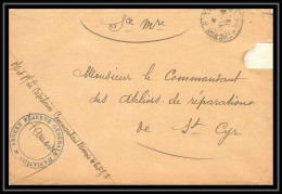 42082/ Lettre Cover Aviation Militaire Annexe Reserve Generale 1915 Secteur 24 Pour St Cyr Guerre 1914/1918 War  - Militärische Luftpost