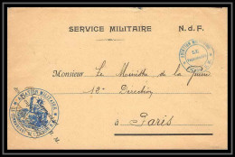 42016/ Lettre Cover Aviation Militaire Escadrille BM 1915 Le Commandant Pour Paris Guerre 1914/1918 War  - Militaire Luchtpost