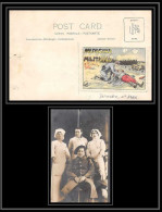 43270 Vignette Delandre + Infirmières Erinnophilie Soldats Militaires Carte Postale Postcard Guerre 1914/1918 War - Guerra Del 1914-18
