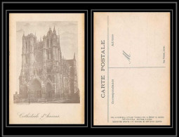 43243 Carte Postale En Franchise Cathedrale D'amiens Neuve Croix Rouge (red Cross) Guerre 1914/1918 War Postcard  - 1. Weltkrieg 1914-1918
