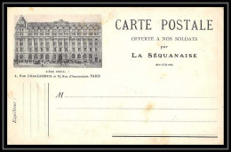 43227 Carte Postale En Franchise La Sequanaise 1918 Guerre 1914/1918 War Postcard  - Guerre De 1914-18