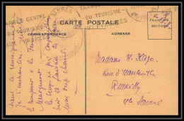 43229 Carte Postale En Franchise Tarbes 1940 Guerre 1939/1945 War Postcard  - Oorlog 1939-45