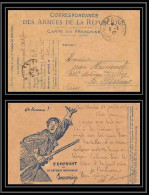 43230 Carte Postale En Franchise On Les Aura 2eme Emprunt Defense Secteur 201 1917 Guerre 1914/1918 War Postcard  - Guerra Del 1914-18