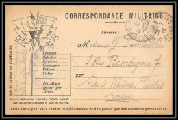 43216 Carte Postale En Franchise 6 Drapeaux Gauche 1915 Hopital Temporaire 40 Sable Sarthe Guerre 1914/1918 Postcard  - Guerra Del 1914-18