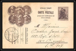 43219 Carte Postale En Franchise Generaux En Alsace Secteur 190 Guerre 1914/1918 War Postcard  - Oorlog 1914-18