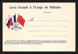 43203 Carte Postale En Franchise Neuve 3 Drapeaux Guerre 1914/1918 War Postcard  - 1. Weltkrieg 1914-1918