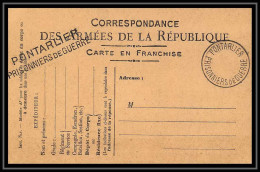 43177 Carte Postale En Franchise Pontarlier Prisonniers De Guerre Guerre 1914/1918 War Postcard  - WW I