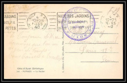 43047 Commission De Chemin De Fer Train Nice 1940 Carte Postale (postcard) Guerre 1939/1945 War Ww2 - Oorlog 1939-45