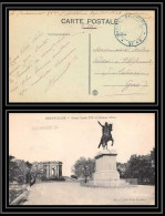 42977 Hopital N°43 Monptellier Carte Postale (postcard) Statue Louis 14 Guerre 1914/1918 War Ww1 - Oorlog 1914-18
