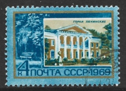 Russia 1969. Scott #3587 (U) Lenin Museum, Gorki - Usati