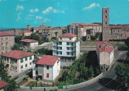 Massa Marittima Panorama E Chiesa Sant'Agostino - Autres & Non Classés