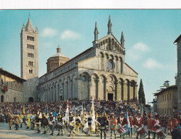 Massa Marittima Il Duomo Parata Delle Comparse Del Balestro - Other & Unclassified