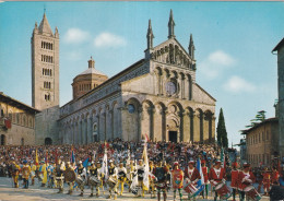 Massa Marittima Il Duomo Parata Delle Comparse Del Balestro - Sonstige & Ohne Zuordnung