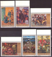 Yugoslavia 1975 - Art, Social Painting - Mi 1621-1626 - MNH**VF - Unused Stamps