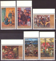 Yugoslavia 1975 - Art, Social Painting - Mi 1621-1626 - MNH**VF - Nuevos