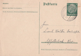 Deutsches Reich Karte Mit Tagesstempel Hammelsbach Odenwald 1940 Gemeinde Grasellenbach Kreis Bergstraße - Cartas & Documentos