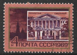 Russia 1969. Scott #3588 (U) Smolny Institute, Leningrad - Used Stamps
