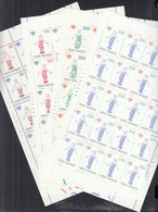 VATIKAN  755-758, 4 Bogen (4x5), Postfrisch **, Internationales Jahr Des Kindes, 1979 - Unused Stamps