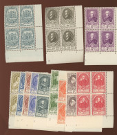 1952. UPU 12 Val 880/791  ** Postfris.  Cote 320 € X 4 - Unused Stamps