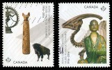 Canada (Scott No.2725-26 - Musée Royale De L'Ontario / Royal Museum) (o) - Used Stamps