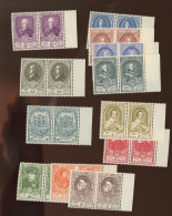1952. UPU 12 Val 880/791  ** Postfris.  Cote 320 € X 2 - Unused Stamps