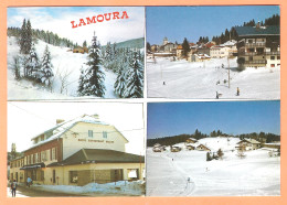 Ppgf/ CPSM Grand Format - JURA - LAMOURA - MULTIVUES DE LA STATION EN HIVER - Autres & Non Classés