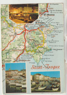 Saint Tropez 83  G F Carte Circulée Timbrée  Multivue (4 ) - Other & Unclassified