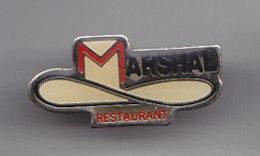 Pin's Marshal Restaurant Réf 4570 - Other & Unclassified
