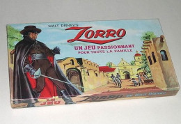 Collection Jeu De Societe 1959 Zorro Walt Disney 100 Ans Aout 2019 - Altri & Non Classificati