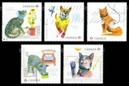 Canada (Scott No.2830-34 - Pour L'amour De Votre Animal / Love Your Pet) (o) - Gebruikt