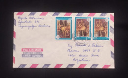 C) 1978. HONDURAS. AIRMAIL ENVELOPE SENT TO ARGENTINA. MULTIPLE FOREST PROTECTION STAMPS. XF - Honduras